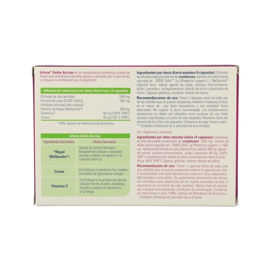 Biform Doble Block 100% Vegetal 30cáps