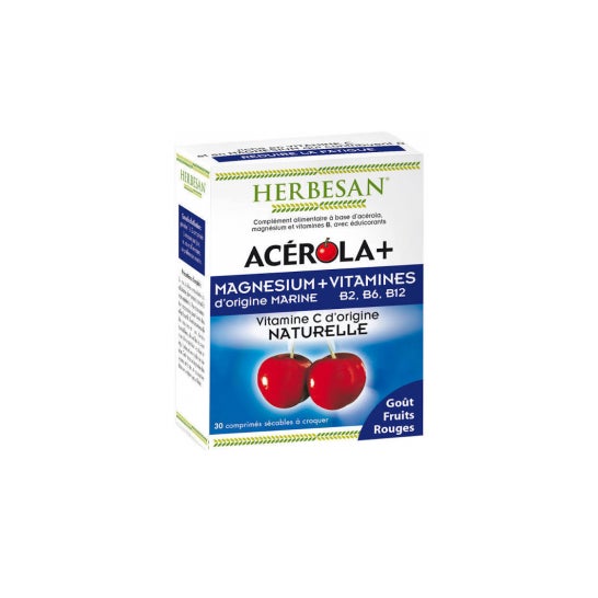 Herbesan Acerola+Magnes+Vitb Cpr30