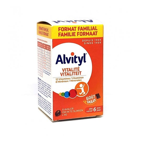 Alvityl Vitamines Minraux 90 comprims