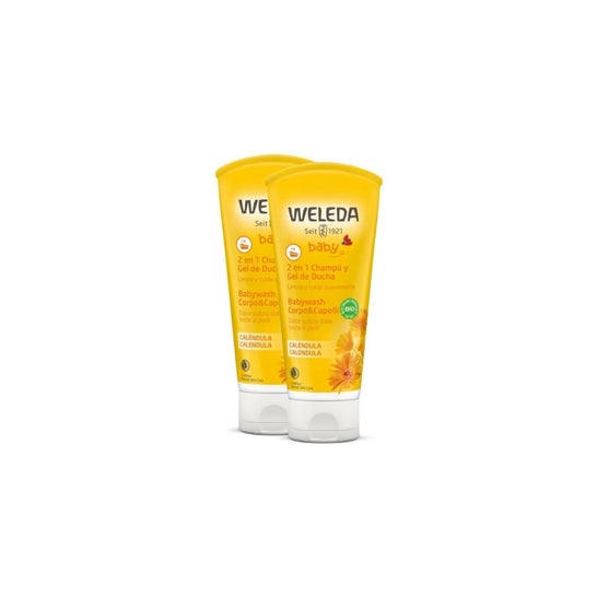 Weleda Duplo 2 en 1 Champú Gel Ducha 2x200ml