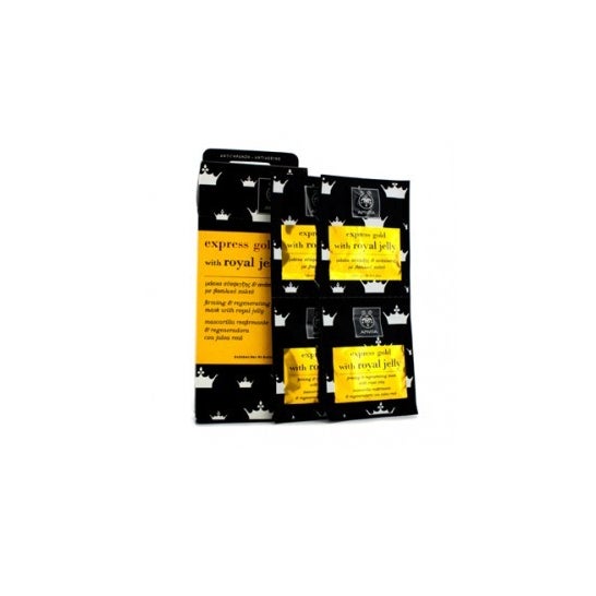 Apivita Express gold Mascarilla Reafirmante Jalea Real 2 udsx8 ml