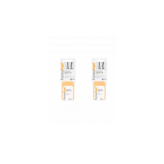 Farmafeet Heel Ampolle Aposito Aposito Adesivo Doppio Pack