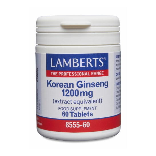 Lamberts Korean Ginseng 1200mg 60comp