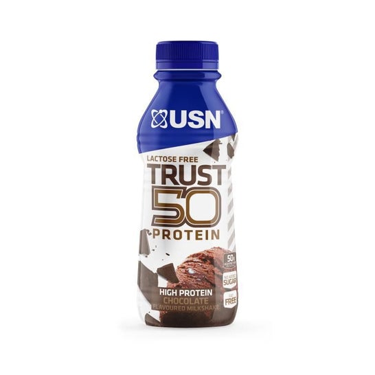 Usn Trust 50 Protein Chocolate Lactose Free 500ml