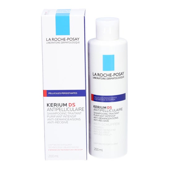 La Roche Posay Kerium Ds Champú Anticaspa Intensivo 200 ml