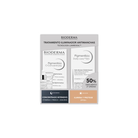 Bioderma Pigmentbio Pack C Concentrate + Daily Care SPF50+