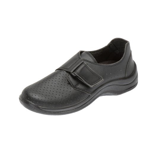 Mycodeor Zapato Velcro Negro Talla 44 1 Par