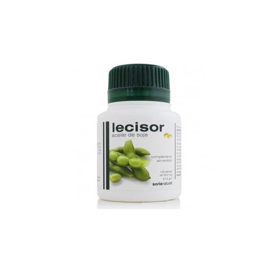 Soria Natural Lecisor - Soybean Lecithin Oil Pearls 125 Pearls