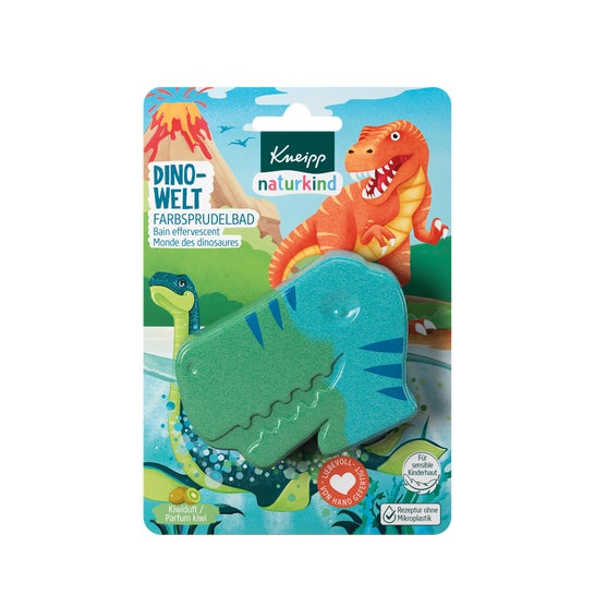 Kneipp Naturkind Baño Efervescente Mundo de Dinosaurios Kiwi 1ud