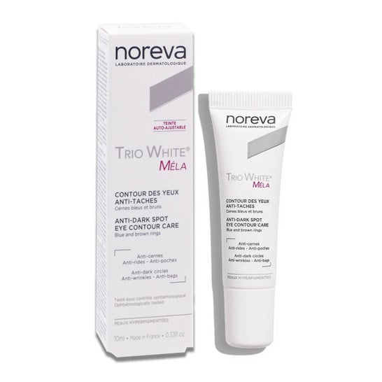 Noreva Trio White Mela Augencreme gegen Pigmentflecken 10 ml