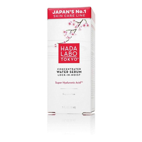 Hada Labo Tokyo White Water Serum Concentrate Lock-in-Moist Day & Night 30ml