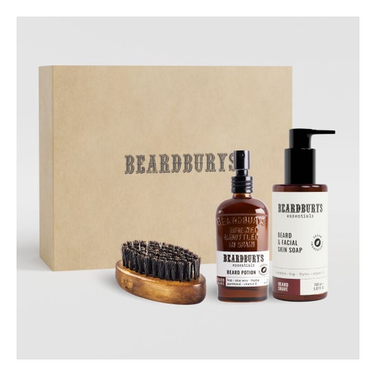Beardburys Essentials Kit de Cuidado Completo de Barba