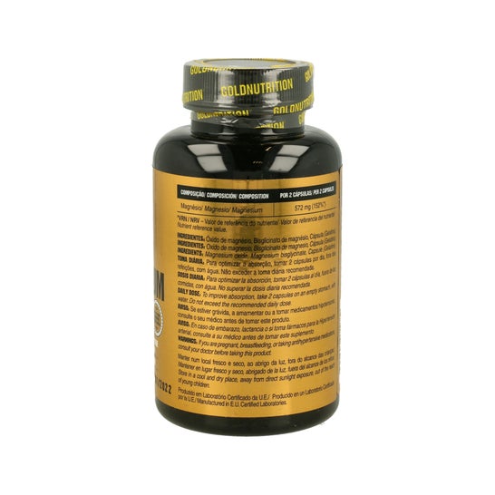 Gold Nutrition Magnesio 600mg 60caps