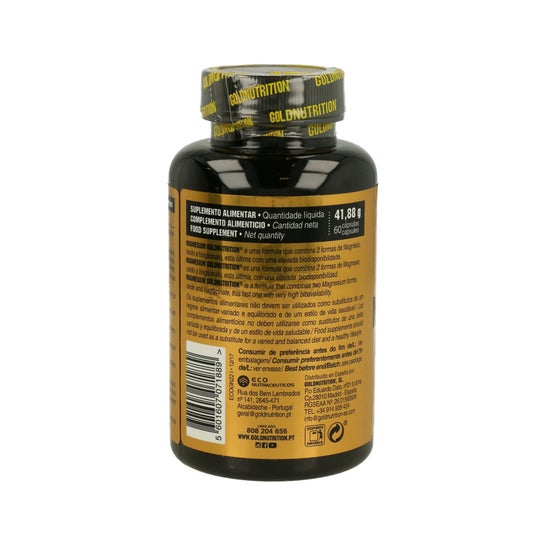 Gold Nutrition Magnesio 600mg 60caps