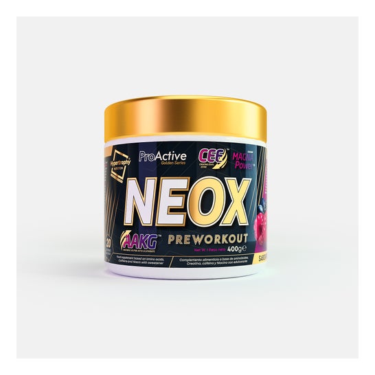 Hypertrophy Nutrition Neox Pre Workout Fruit Punch 400g
