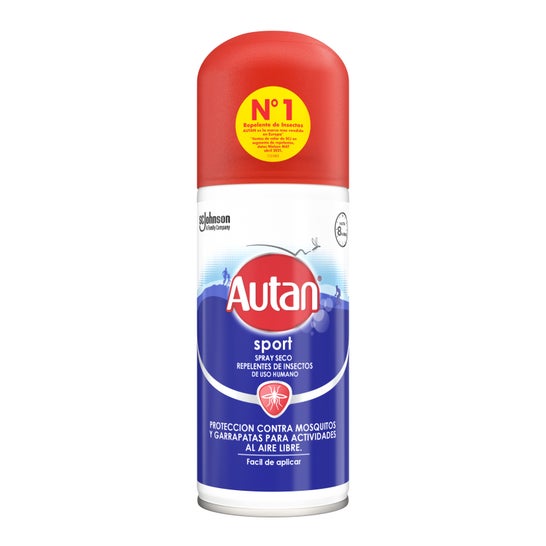 Autan Spray Repellente Antizanzare per Lo Sport 100ml