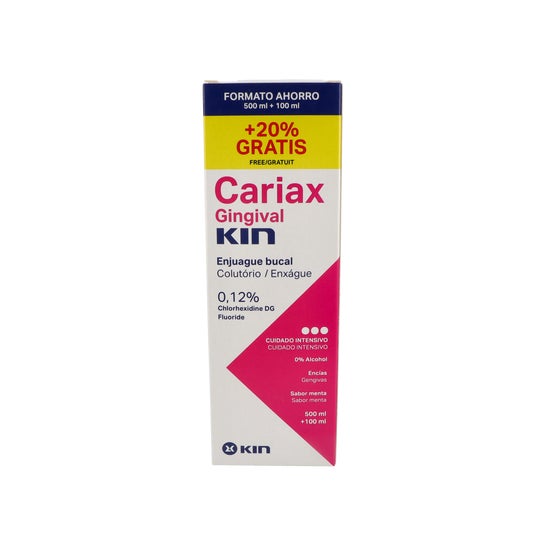 Cariax Gingival Mouthwash 500ml + 100ml