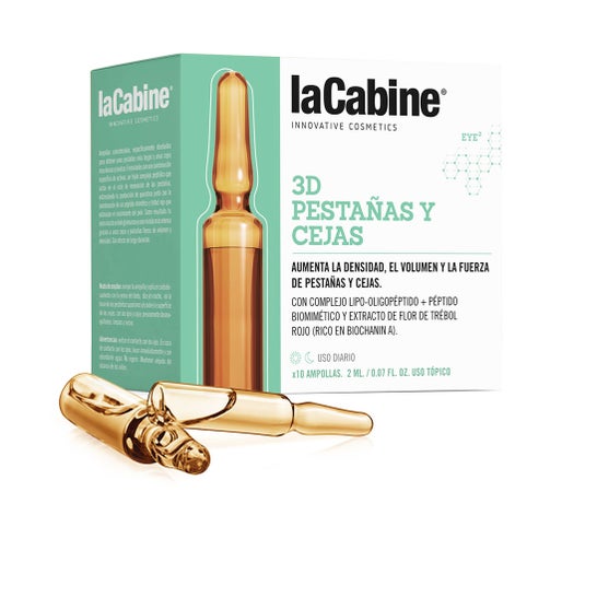 La Cabine Ampolla 3D Pestañas y Cejas 10x2ml