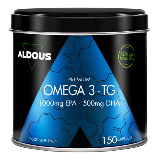 Aldous Omega 3 1000mg EPA 500 DHA 150 cápsulas