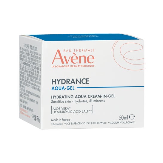 Avène Hydrance Aqua-Gel Tør og Dehydreret Hud 50 ml