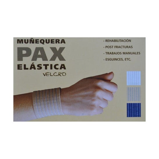 Pax blue elastic wristband T-1 1 pc