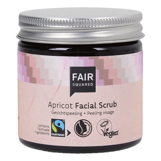 Fair Squared Plastic Free Scrub facciale all'albicocca 50ml