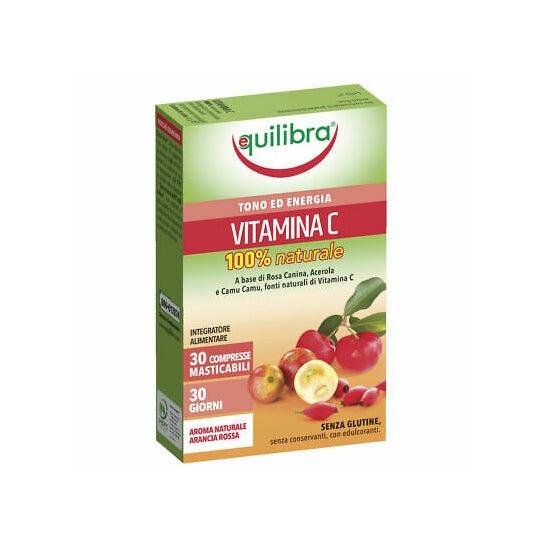 Equilibra Vitamina C 100% Natural 30comp