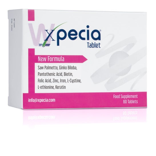 Xpecia Tablet New Formula Hair Mujeres 60 Tabletas