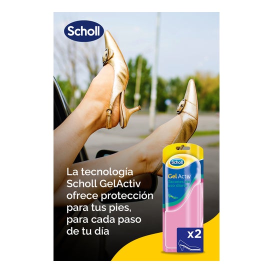 Scholl Gel Activ Tacones de Uso Diario 1par