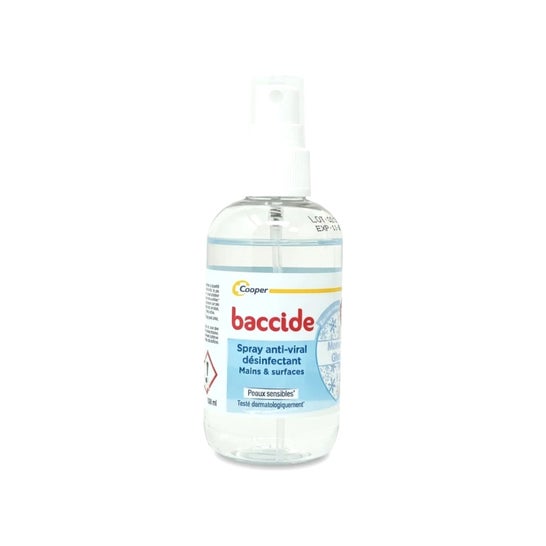 Baccide Spray Antiviral Desinfectante Momento Helado 100 ml