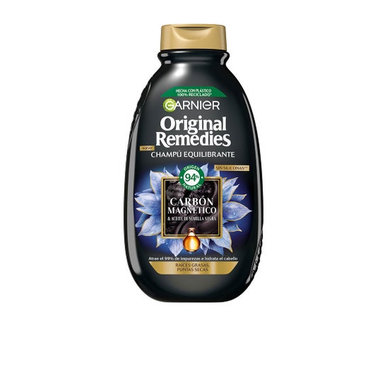Garnier Ultra Suave Carvão Shampoo 600ml