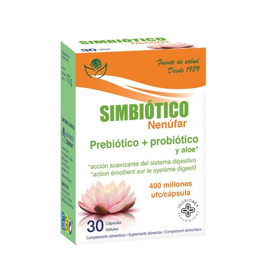 Bioserum Symbiotic Nenufar Prébiotique + Probiotique 30caps