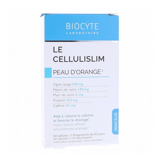 Biocyte Le Cellulislim Piel de Naranja 60caps