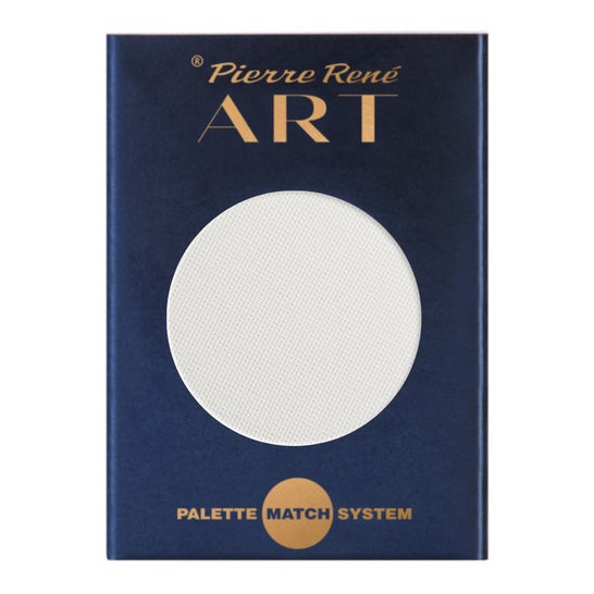 Pierre René Art Sombra Mate en Godet Blanco 005 1.3g