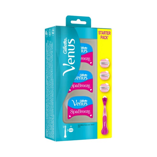 Gillette Kit Venus Comfortglide Spa Breeze + 3 Lamine