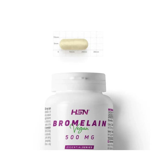 HSN Bromelina 500 mg 120 vcaps