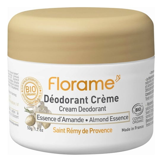 Florame Almond Deodorant Cream 50g