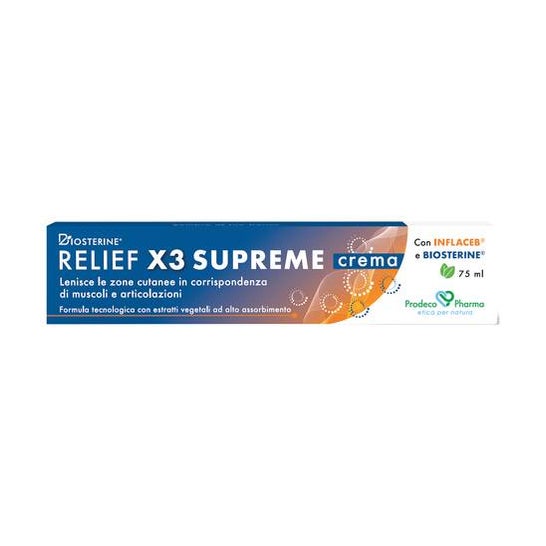Biosterine Relief X3 Supreme Crema Calmante 75ml