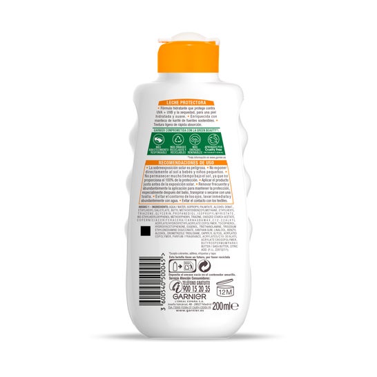 Garnier Leche Protectora Hidratación 24H Spf20 200ml