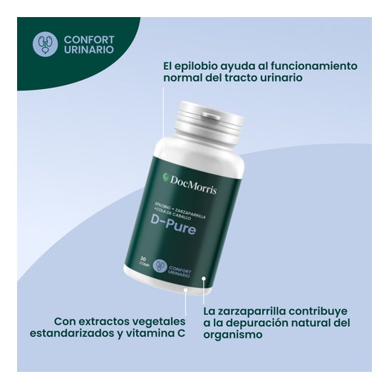 DocMorris D-Pure 30comp (Caducidad inferior a 6 meses)