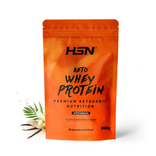 HSN Keto Whey Protein Vainilla Caribeña 500g