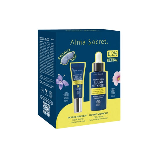 Alma Secret Round Midnight Retinal Pack Sérum + Contorno Ojos