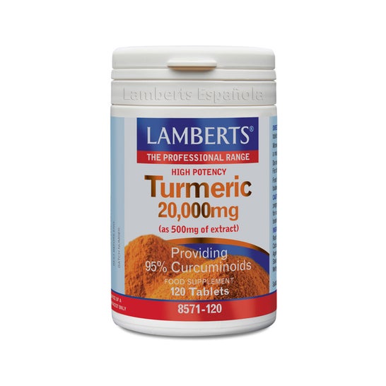 Lamberts Cúrcuma 20.000 mg 120 Tabs