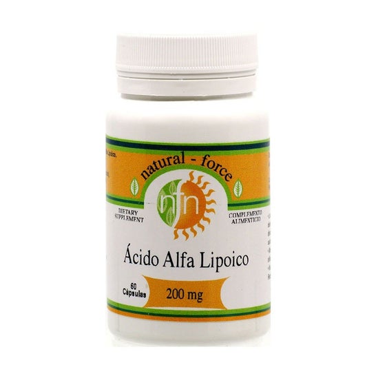 Natuurlijke Kracht Acido Alfa Lipoico 200mg 60caps