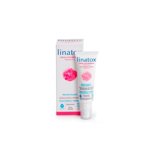 Linatox Linatox Crema Facial Anti-Rojeces Prebiótica Spf15 50ml+Linatox Crema Hidratante-Calmante Corporal 200ml