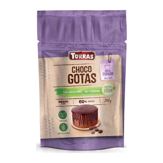 Torras Gotas 60% Stevia sin Azúcar Doypack 200 g