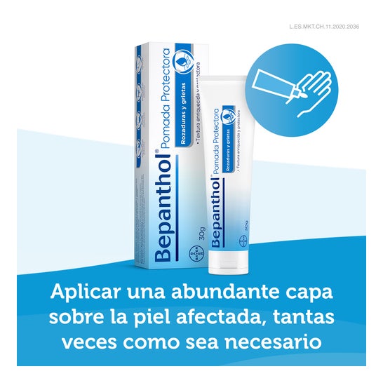 Bepanthol Protective Ointment for Rashes and Cracks Sensitive Skin 30g