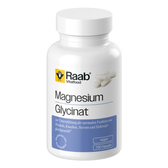 Raab Vitalfood Glicinato de Magnesio 100caps