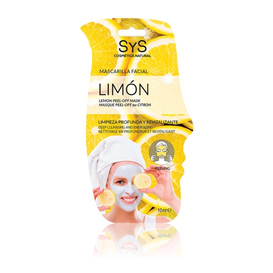 Sys Mascarilla Facial Limón Limpieza Profunda Revitalizante 10 ml