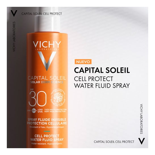 Vichy Capital Soleil Cell Protect Spray Fluido Invisible SPF30 200 ml